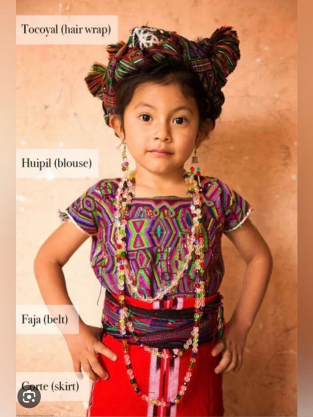 Guatemalan  leather and Embroidered Travel Tote Bag with Multicolor Panel - Picture 17 of 17